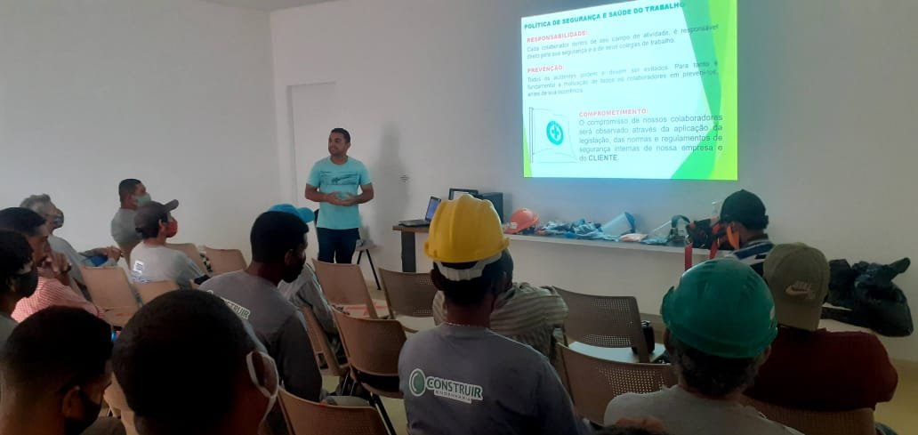 Treinamentos em segurança do trabalho