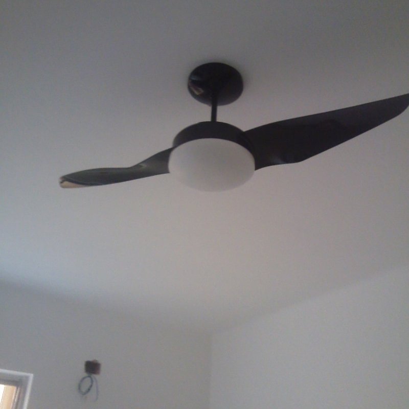 Instalação de ventilador de teto