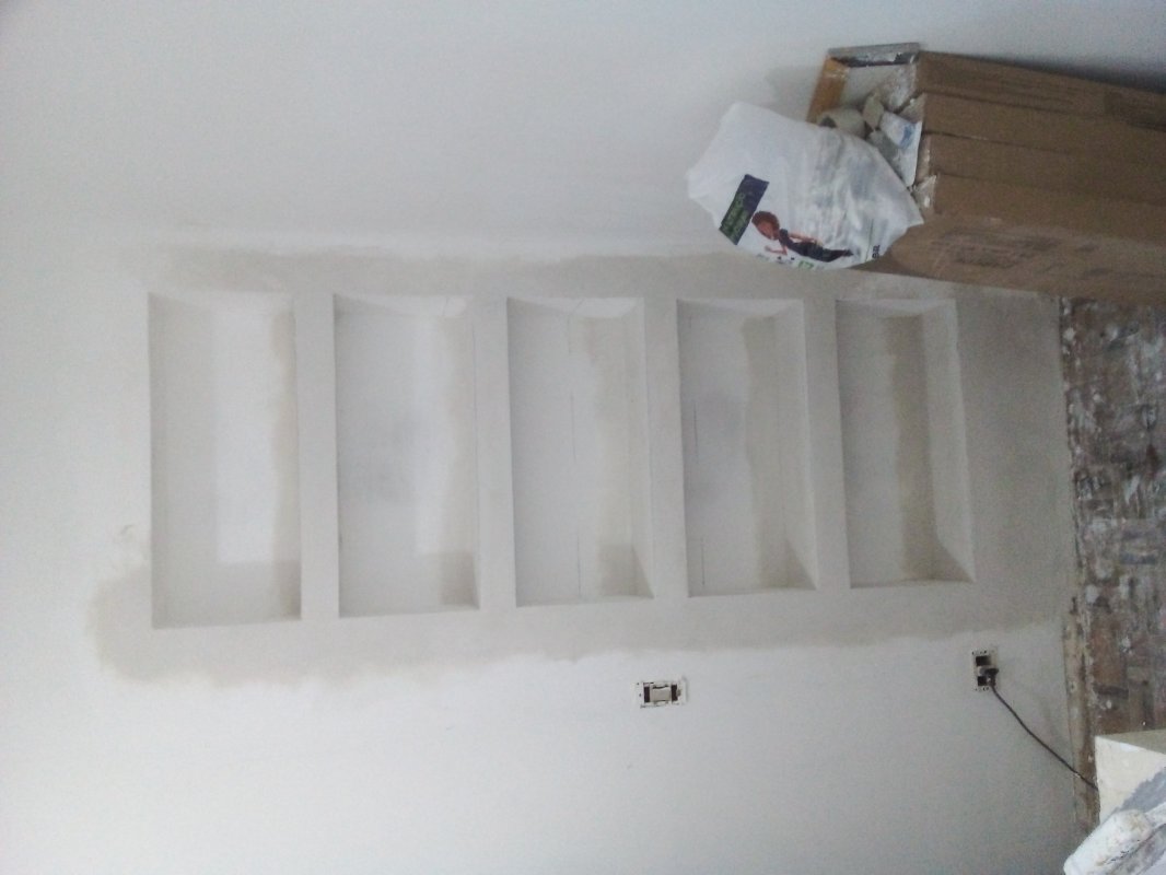Gesso liso com Drywal movel