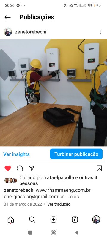 Curso de sistema ongrid injetado na rede